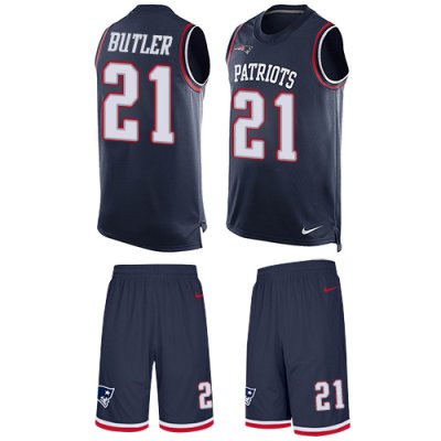Jerseys Factory Cheap Nike Patriots #21 Malcolm Butler Navy Blue