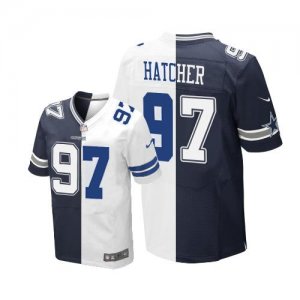 Jerseys Factory Cheap Nike Cowboys Blank Navy Blue Player Pullov
