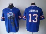 Jerseys Factory Cheap Nike Bills #13 Steve Johnson Royal Blue Te