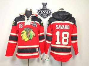 Jerseys Factory Cheap Blackhawks #18 Denis Savard Red Sawyer Hoo