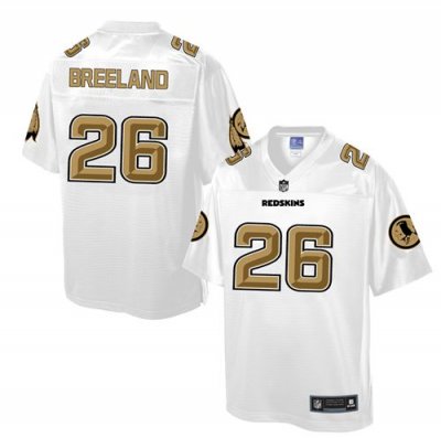 Jerseys Factory Cheap Nike Redskins #26 Bashaud Breeland White M