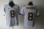 Jerseys Factory Cheap Golden Bears #8 Rodgers White Embroidered