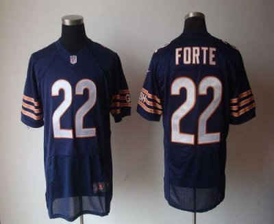 Jerseys Factory Cheap Nike Bears #22 Matt Forte Navy Blue Team C