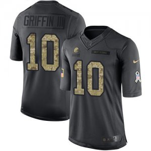 Jerseys Factory Cheap Nike Browns #10 Robert Griffin III Black M