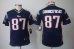Jerseys Factory Cheap Nike Patriots #87 Rob Gronkowski Navy Blue
