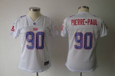 Jerseys Factory Cheap Giants #90 Jason Pierre-Paul White Women's