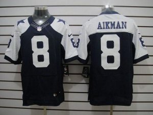 Jerseys Factory Cheap Nike Cowboys #8 Troy Aikman Navy Blue Than