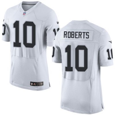 Jerseys Factory Cheap Nike Raiders #10 Seth Roberts White Men's