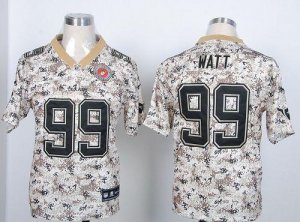 Jerseys Factory Cheap Nike Texans #99 J.J. Watt Camo USMC Men's