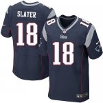 Jerseys Factory Cheap Nike Patriots #18 Matt Slater Navy Blue Te