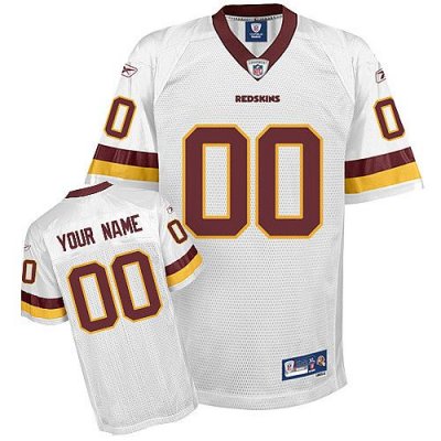 Jerseys Factory Cheap Redskins Personalized Authentic White NFL