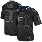 Jerseys Factory Cheap Nike Cowboys #50 Sean Lee Lights Out Black