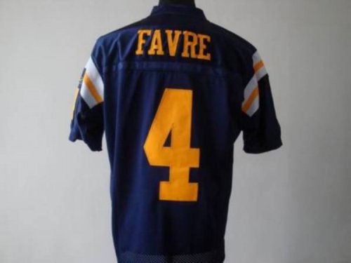 Jerseys Factory Cheap Jets Brett Favre #4 Stitched Blue NFL Jers
