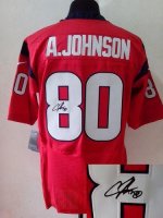 Jerseys Factory Cheap Nike Texans #80 Andre Johnson Red Alternat