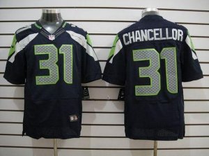 Jerseys Factory Cheap Nike Seahawks #31 Kam Chancellor Steel Blu