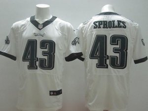 Jerseys Factory Cheap Nike Eagles #43 Darren Sproles Whtie Men's