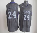 Jerseys Factory Cheap Lakers #24 Kobe Bryant Black Rhythm Fashio