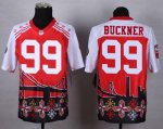 Jerseys Factory Cheap Nike 49ers #99 DeForest Buckner Red Men's
