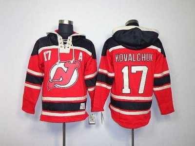 Jerseys Factory Cheap Devils #17 Ilya Kovalchuk Red Sawyer Hoode