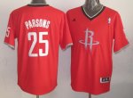 Jerseys Factory Cheap Rockets #25 Chandler Parsons Red 2013 Chri