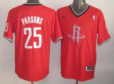 Jerseys Factory Cheap Rockets #25 Chandler Parsons Red 2013 Chri