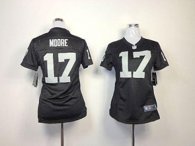 Jerseys Factory Cheap Nike Raiders #17 Denarius Moore Black Team