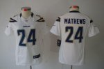 Jerseys Factory Cheap Nike Chargers #24 Ryan Mathews White Women