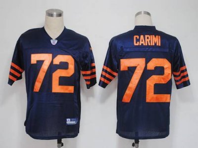 Jerseys Factory Cheap Bears #72 Gabe Carimi Blue/Orange 1940s Th