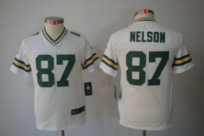 Jerseys Factory Cheap Nike Packers #87 Jordy Nelson White Youth