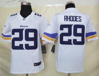 Jerseys Factory Cheap Nike Vikings #29 Xavier Rhodes White Men's