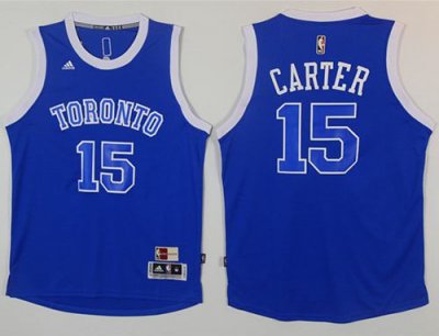 Jerseys Factory Cheap Raptors #15 Vince Carter Light Blue Throwb