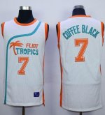 Jerseys Factory Cheap Flint Tropics #7 Coffee Black White Semi-P
