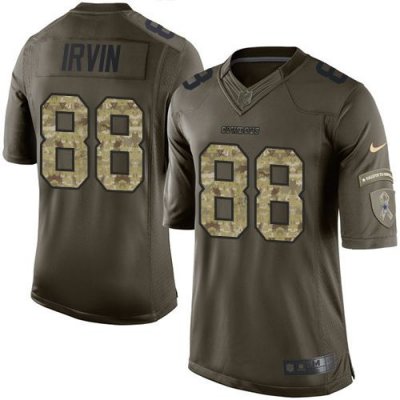 Jerseys Factory Cheap Nike Cowboys #88 Michael Irvin Green Men's