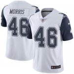 Jerseys Factory Cheap Nike Cowboys #46 Alfred Morris White Men's