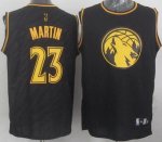 Jerseys Factory Cheap Timberwolves #23 Kevin Martin Black Precio