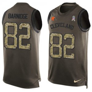 Jerseys Factory Cheap Nike Browns #82 Gary Barnidge Green Men's