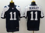 Jerseys Factory Cheap Nike Cowboys #11 Cole Beasley Navy Blue Th