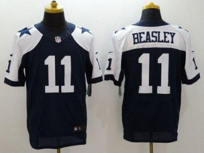 Jerseys Factory Cheap Nike Cowboys #11 Cole Beasley Navy Blue Th