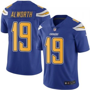 Jerseys Factory Cheap Nike Chargers #19 Lance Alworth Electric B