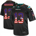 Jerseys Factory Cheap Nike Dolphins #13 Dan Marino Black Men's S