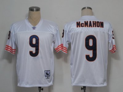 Jerseys Factory Cheap Mitchell and Ness Bears #9 Jim McMahon Whi