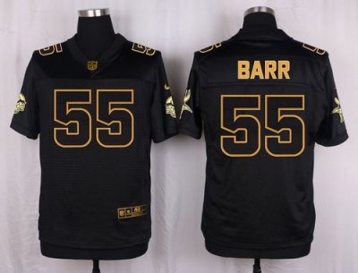 Jerseys Factory Cheap Nike Vikings #55 Anthony Barr Black Men's