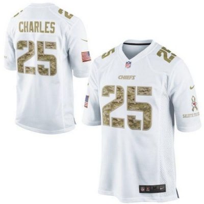 Jerseys Factory Cheap Nike Chiefs #25 Jamaal Charles White Men's
