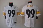 Jerseys Factory Cheap Nike Steelers #99 Brett Keisel White Men's
