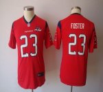 Jerseys Factory Cheap Nike Texans #23 Arian Foster Red Alternate