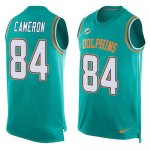 Jerseys Factory Cheap Nike Dolphins #84 Jordan Cameron Aqua Gree