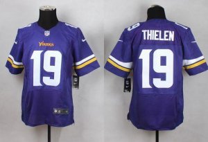 Jerseys Factory Cheap Nike Vikings #19 Adam Thielen Purple Team