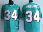 Jerseys Factory Cheap Dolphins #34 Ricky Williams Green Stitched