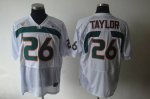 Jerseys Factory Cheap Hurricanes #26 Sean Taylor White Embroider