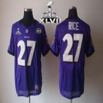 Jerseys Factory Cheap Nike Ravens #27 Ray Rice Purple Team Color